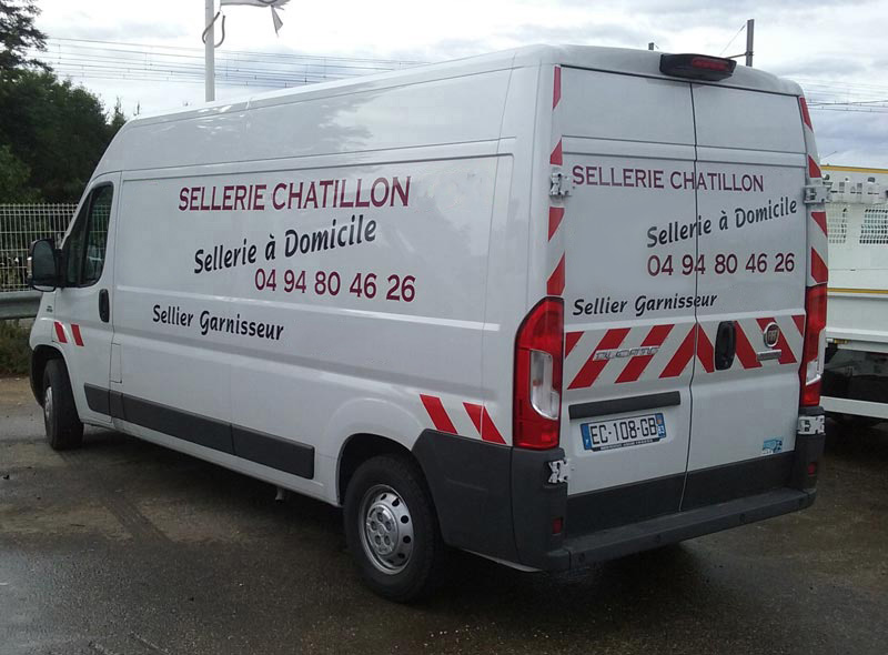 Camion Atelier SCF Sellerie à domicile